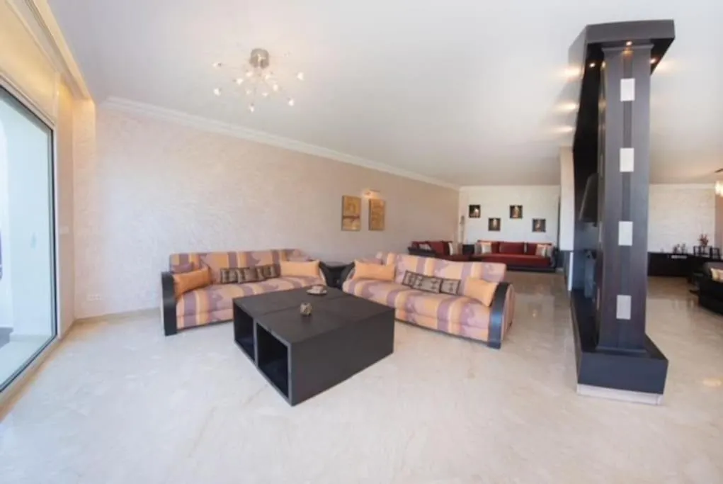 Luxury Seafront Villa With Ocean View, Pools, And Private Gardens Casablanca Morocco