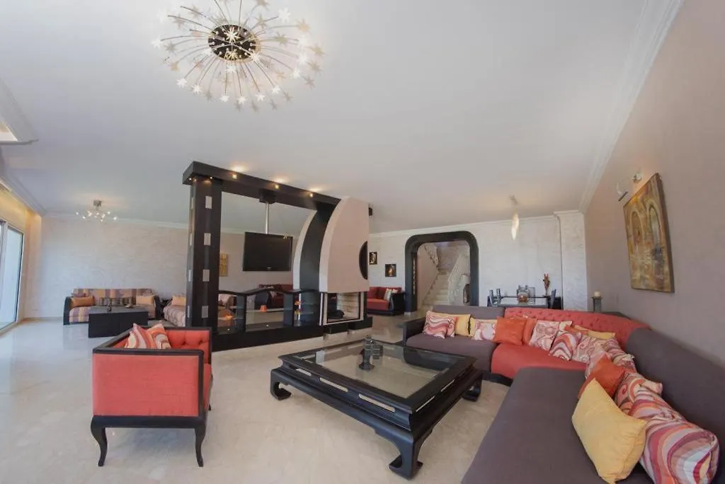 Luxury Seafront Villa With Ocean View, Pools, And Private Gardens Casablanca Morocco